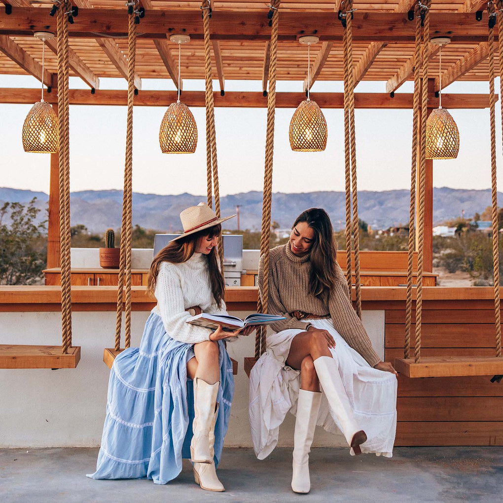 Subscribe | Flowy Boho Chic Maxi Dress with Pockets by Cocopiña
