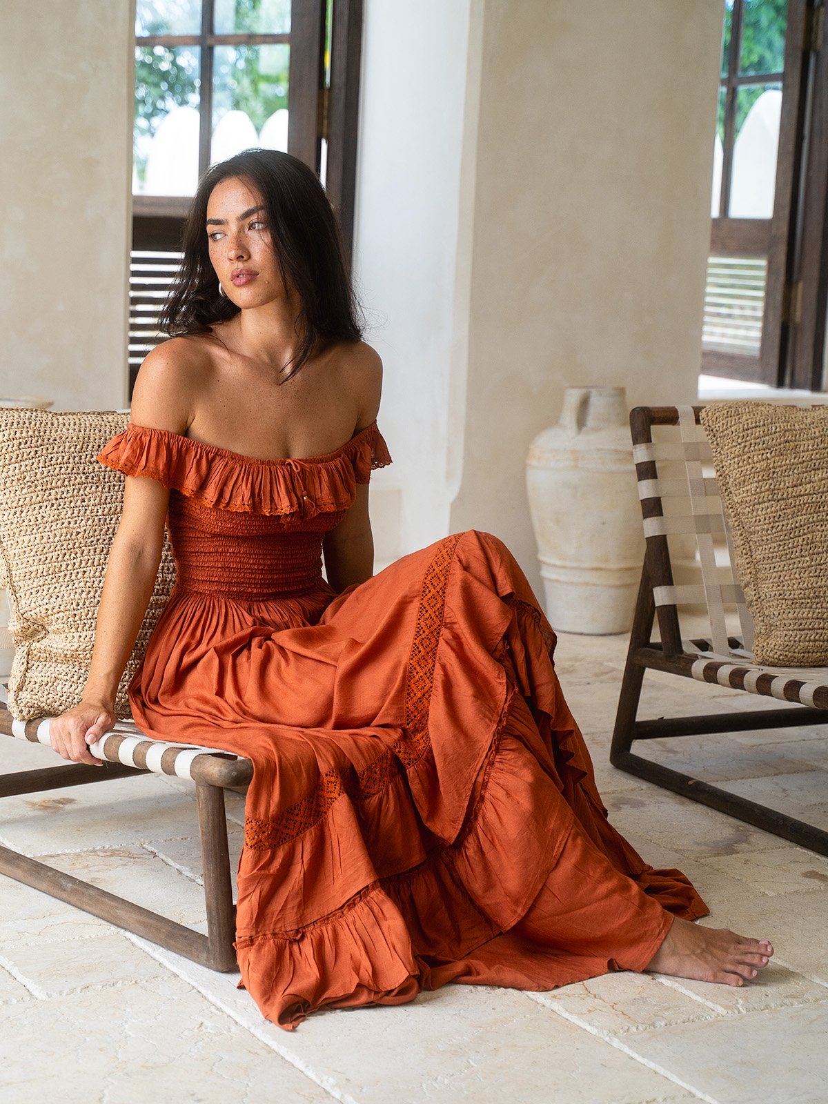 lone traveller maxi dress The Lone Traveler Floral Maxi Wrap Dress in Light Purple Shop Hearts