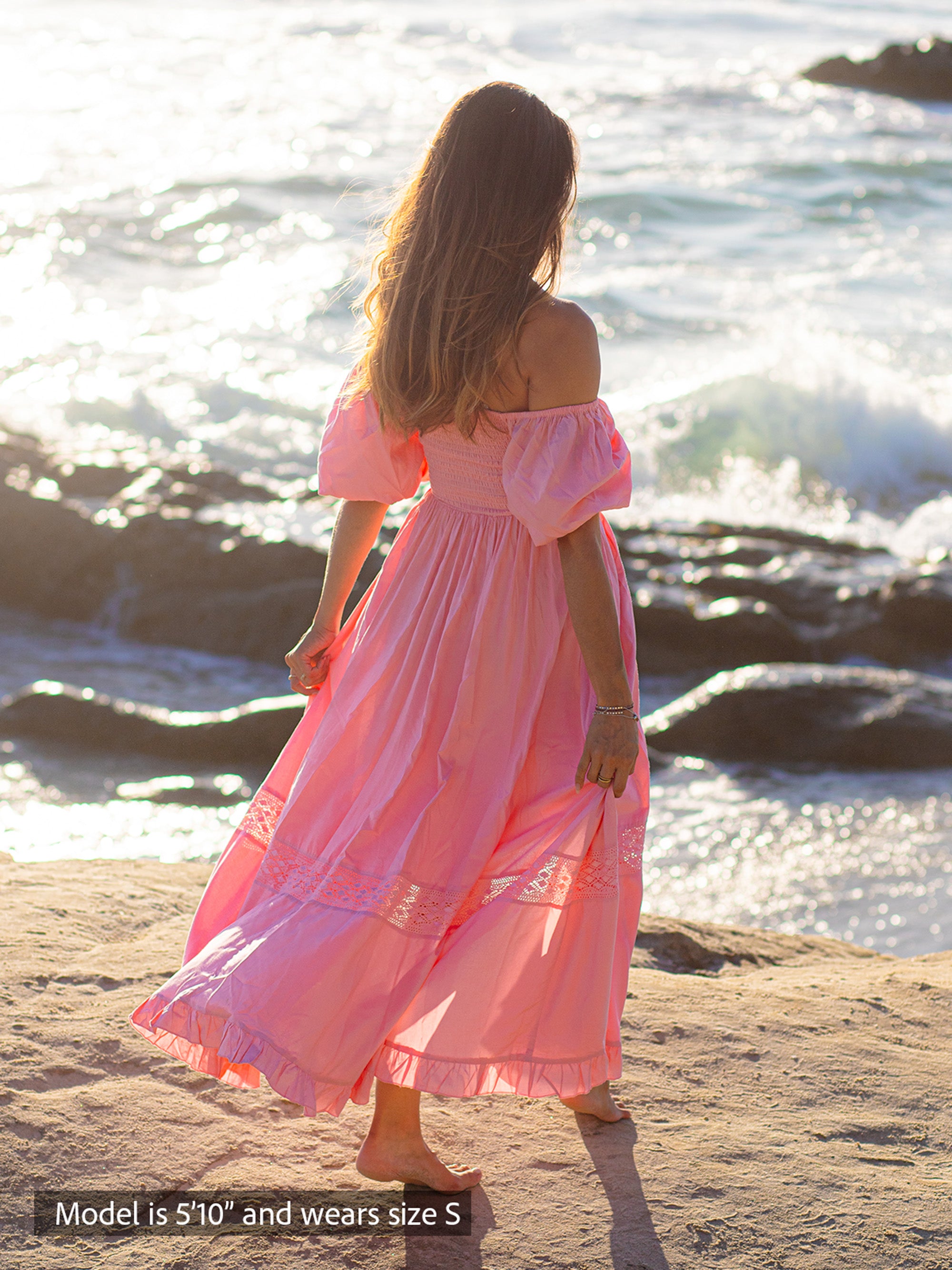 Melissa Coco Long Sleeve Maxi Dress | Azazie