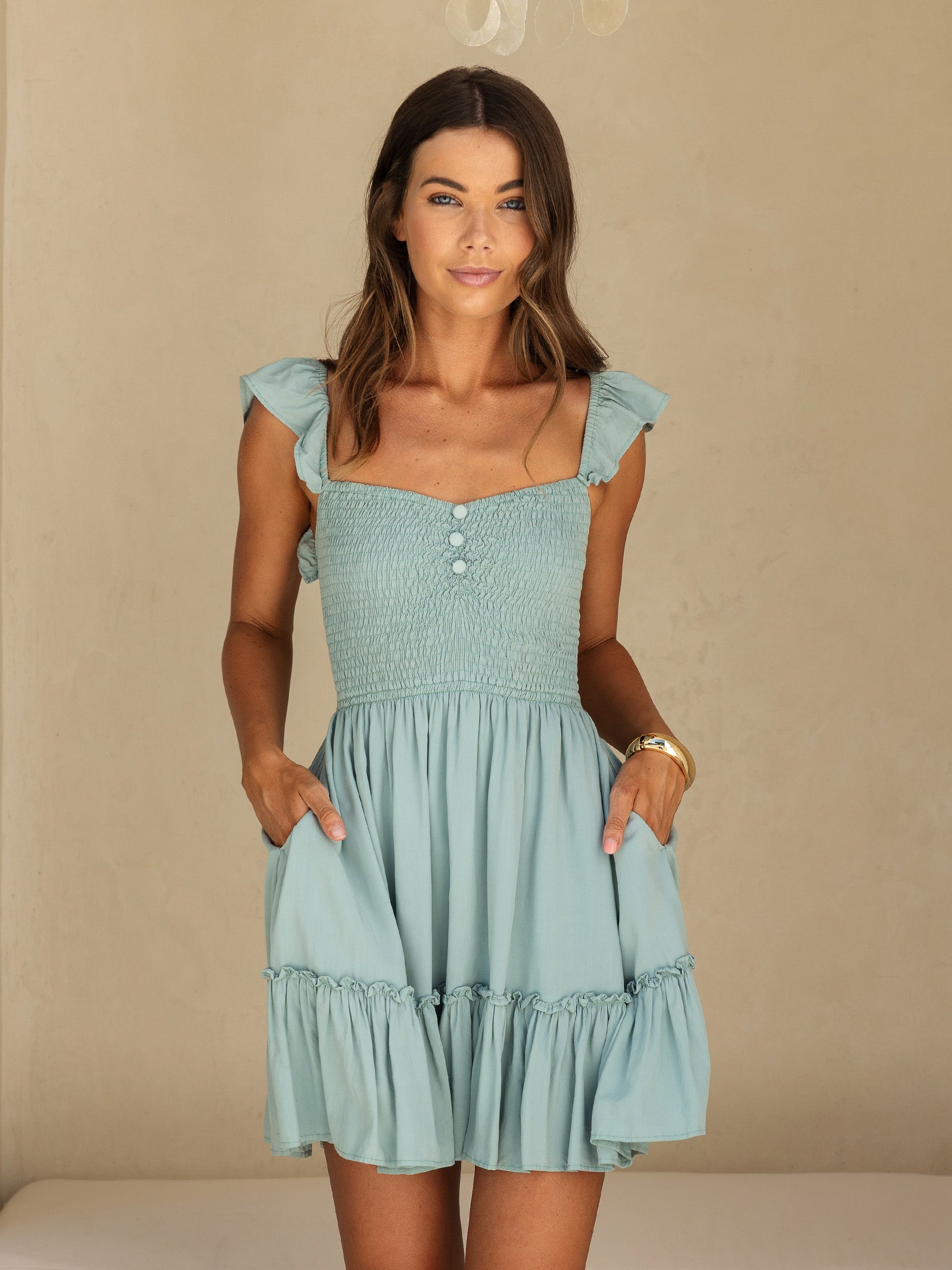 Mona Mini Dress – Boho-chic, Flowy, Soft Fabric Cocopiña