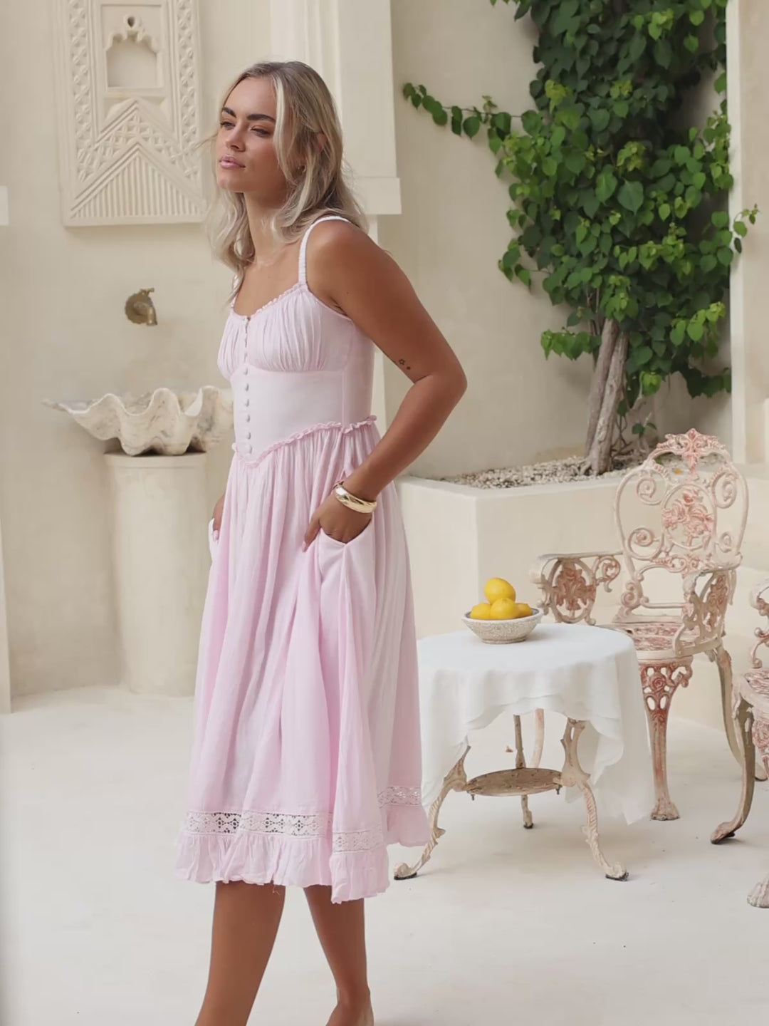 Rose Midi Dress